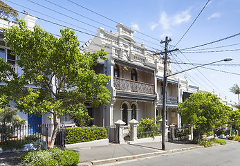 Image showing terrace house paddington sydney