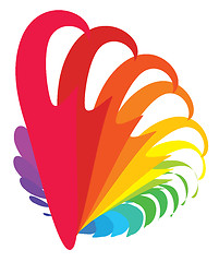 Image showing Colorful abstract design