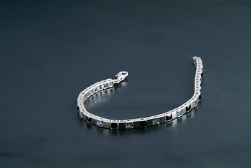 Image showing Silver bracelet