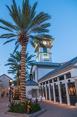 Image showing boardwalk at the beach