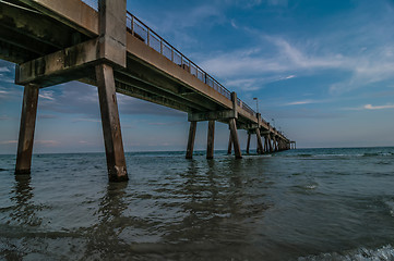 Image showing okaloosa pier and beach scenes