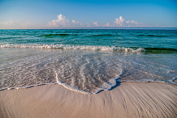 Image showing beach and tropical sea