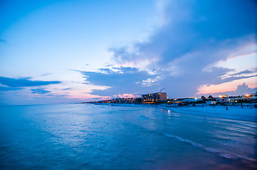 Image showing okaloosa pier and beach scenes