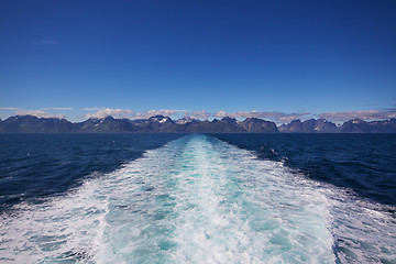 Image showing Sailing in Norway