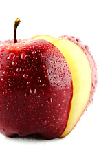 Image showing Fresh red apple 