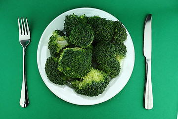 Image showing Fresh broccoli