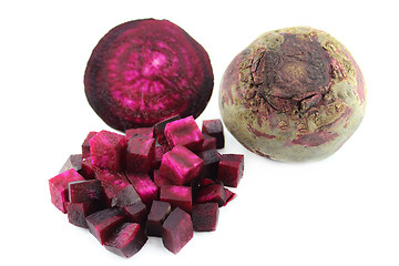 Image showing Beetroot sliced 