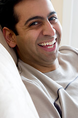 Image showing Happy East-Indian man