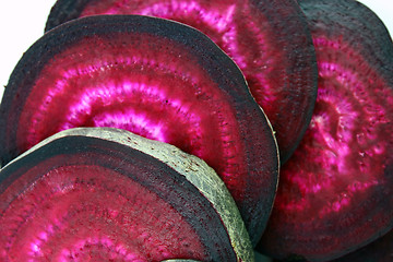 Image showing Beetroot sliced 