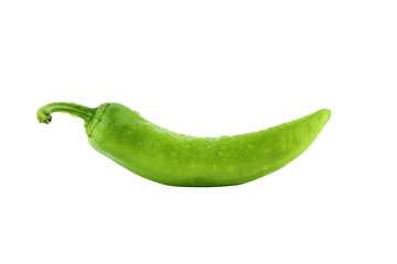 Image showing Green hot chili 