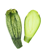 Image showing Fresh zucchini