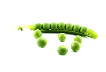 Image showing fresh pea