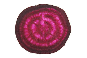 Image showing Beetroot sliced 