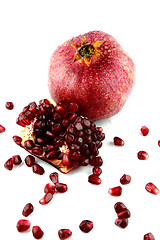 Image showing Ripe pomegranate