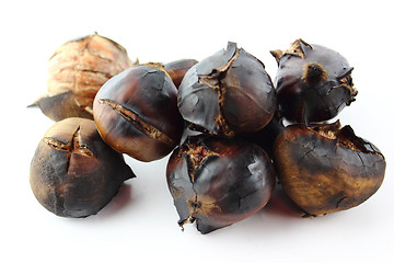 Image showing roasted sweet chestnuts