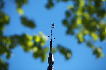 Image showing vane in the Blue sky