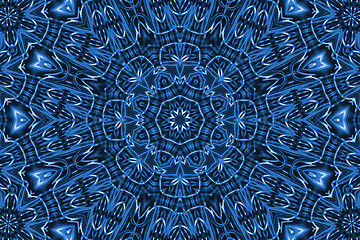 Image showing Abstract blue background