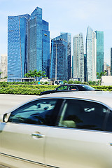Image showing Singapore traffic