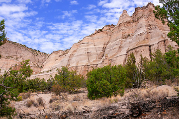 Image showing Amazing colors at Tent Rocks National Monument