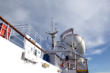 Image showing Safety on board