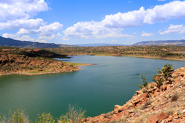 Image showing Lake Abiquiu in New Mexico