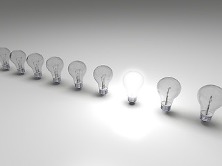 Image showing Bright idea