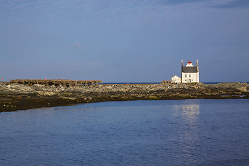 Image showing Old norwegian lighthouse