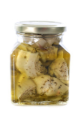 Image showing artichoke in oil