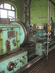 Image showing The old machine tool