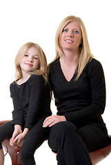 Image showing mother and daughter