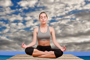 Image showing Woman Meditating