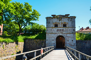 Image showing Kalmar city old entrance