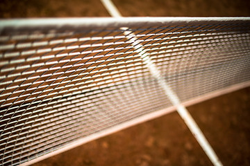 Image showing tennis court