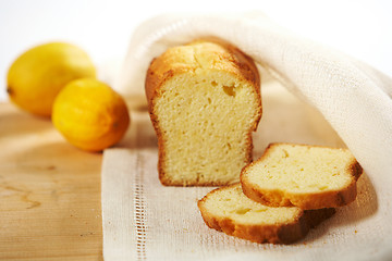 Image showing lemon cake 