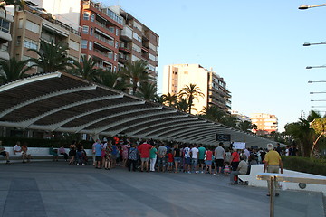 Image showing Square in Torrevieja, Spain