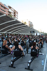 Image showing Fitness training in Torrevieja, Spain