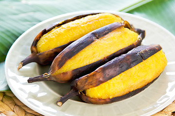 Image showing Grilled banana