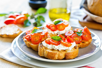 Image showing Crostini