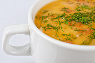 Image showing chicken soup