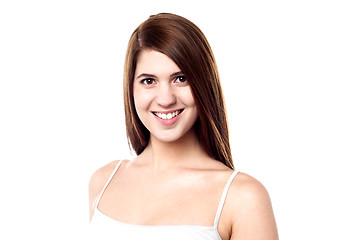 Image showing Attractive caucasian female model