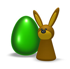 Image showing easter bunny