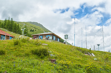 Image showing Meteorological station at Akkem