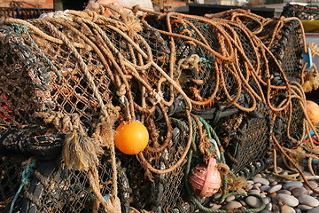 Image showing Lobster Pots