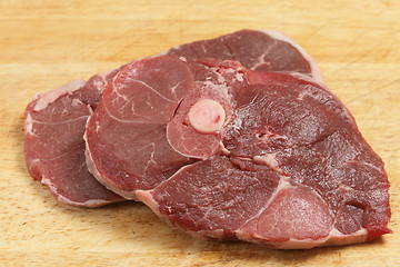 Image showing Lamb leg chops