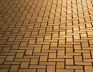 Image showing Pavement in dusk lighting