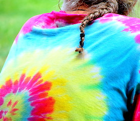 Image showing Tie dye shirt.