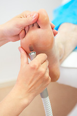 Image showing pedicure