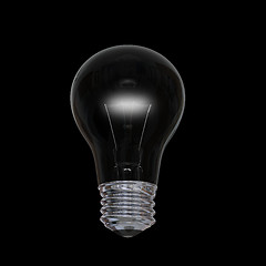 Image showing Lightbulb in dark