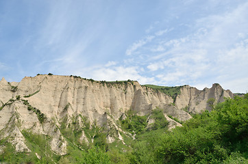 Image showing Melnik Sand Pyramids are the most fascinating natural phenomena 