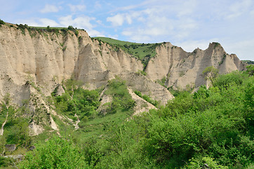 Image showing Melnik Sand Pyramids are the most fascinating natural phenomena 